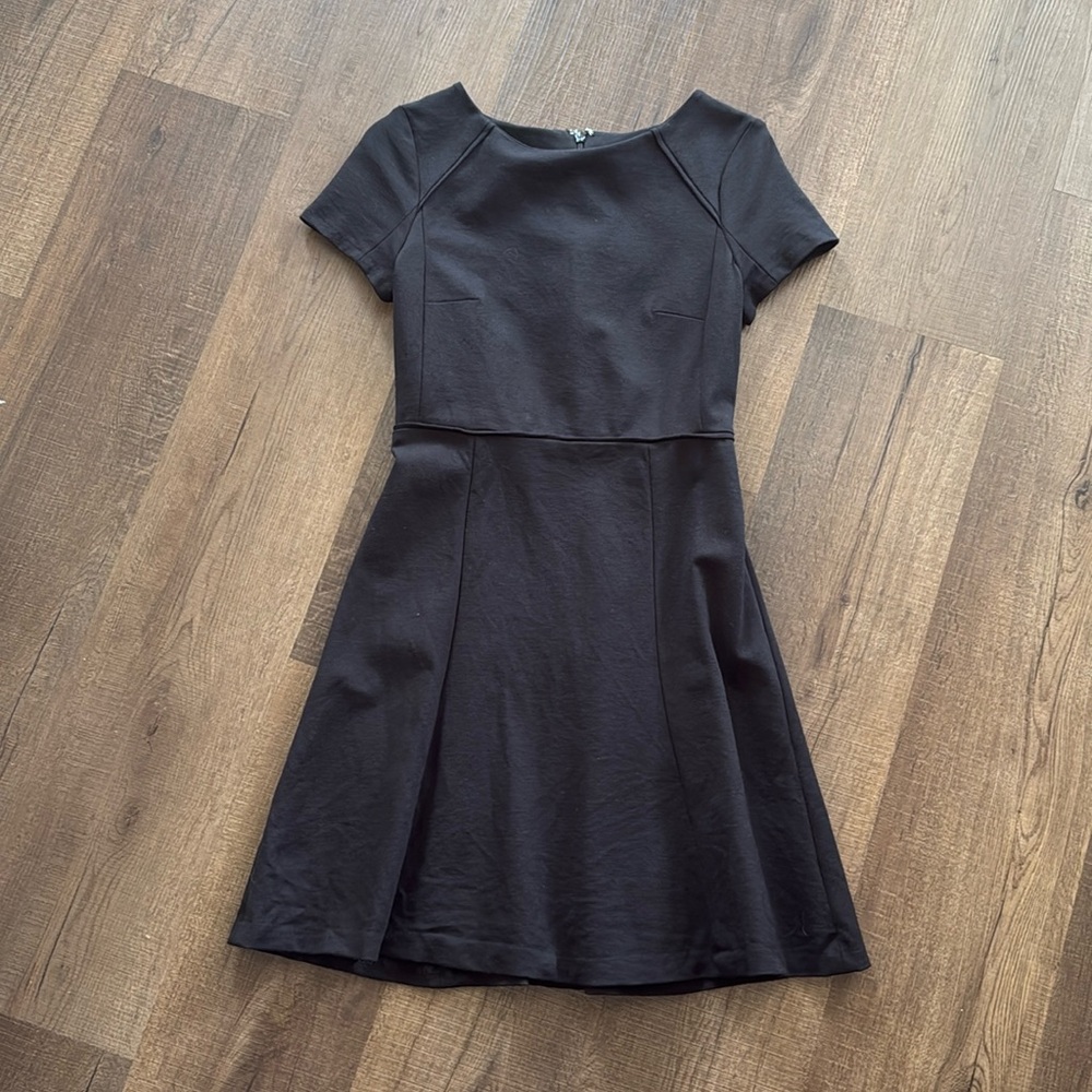 J crew Aline black dress